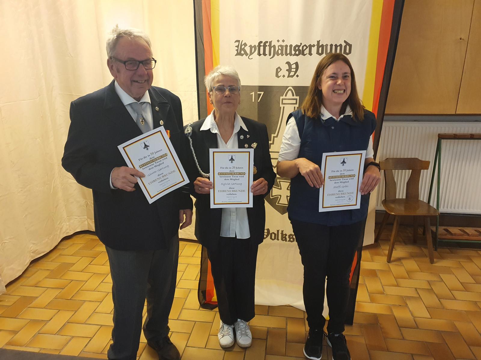 80 Jahre bei der KK Rühen - Familie Gartung